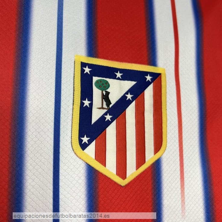 Nuevo Tailandia 1ª Camiseta Atletico Madrid 24/25 Rojo Blanco Baratas